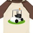 thumbnail image 4 of Inktastic Golf Cart Golfing Boys or Girls Long Sleeve Baby Bodysuit, 4 of 5
