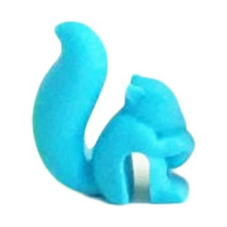 

5 Pcs Silicone Tea Holder Bag Squirrel Easy to Use Color Loose Leaf Steeper Japanese Cat Keychain