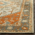 thumbnail image 3 of SAFAVIEH Heritage Nita Traditional Wool Area Rug, Light Blue/Rust, 3' x 5', 3 of 6