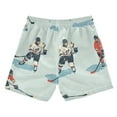 thumbnail image 7 of FORMRS Boys Swim Trunks Quick Dry Mesh Liner Boardshorts Sizes XS-XL, Ice Play, 7 of 7