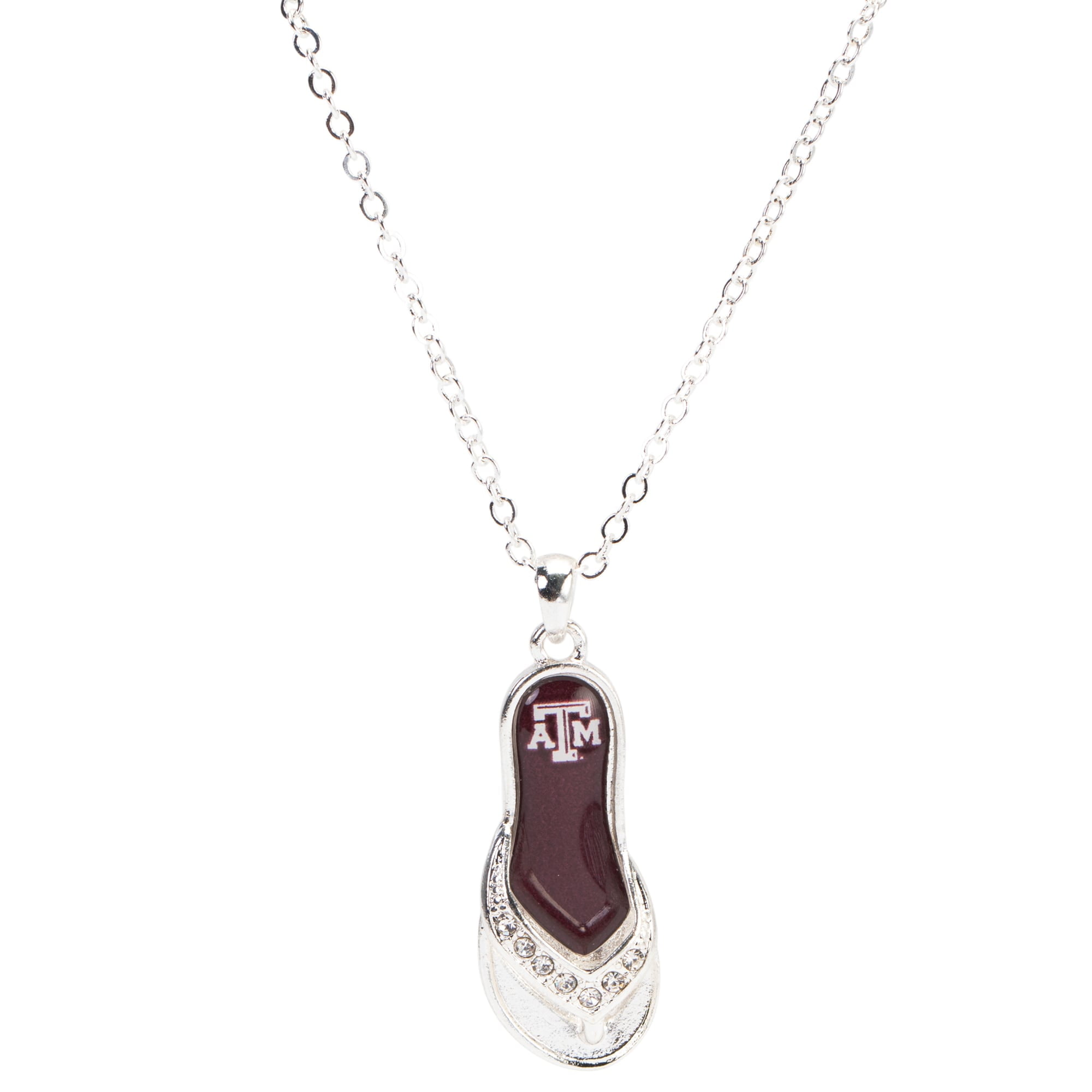 Texas A&M Aggies Women's Flip Flop Necklace - Walmart.com ...