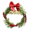 thumbnail image 2 of FeiFu Christmas Decorative Mini Small Wreaths Festive Wreaths for Decorating Gift Boxes Tabletop Christmas Tree Branches and Holiday Nooks, 2 of 6