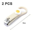 thumbnail image 2 of LQCrafK 2Pcs Fingernail Clipper,Very Sharp and Cute Nail Clippers,Suitable for Adults and Children, 2 of 5