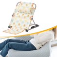 thumbnail image 5 of kowaku Bed Backrest Back Support Adjustable Portable Change Angle Legless recliner Chair Wedge for Reading Seating Eat Resting Beach Ethnic, 5 of 9