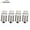 White, variant on Ruiandsion BA9S LED Bulb 110V-130V AC White LED Miniature Bayonet 9mm BA9s Base LED Replacement Bulb for Indicator Warning Lights(Pack of 4)