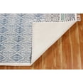 thumbnail image 6 of Casavani Home Décor Flat Weave Garden Area Rug, Blue 11x11 feet, 6 of 6