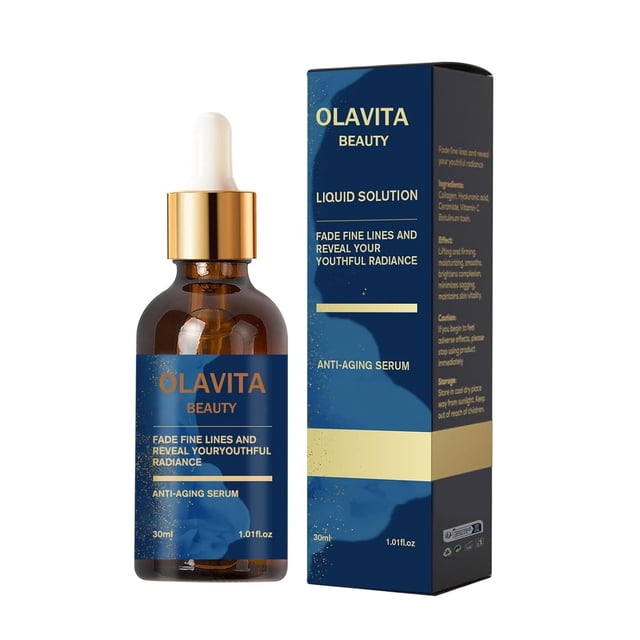 Suero Facial OLAVITA BEAUTY Antienvejecimiento con Vitaminas C y E