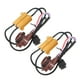 thumbnail image 1 of piezas Kit de resistencia LED 3157 3047 3057 3155 3457 3157B T25 Flash/Código de error Cancelador de carga Luz de señal de giro antiparpadeo Hyper Decoder para bombillas de luz trasera de freno 50W 8ohm Unique Bargains resistencias de balasto automotriz, 1 of 6