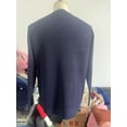 thumbnail image 4 of Men's Waffle Knit Crew Neck Pullover Sweater Long Sleeve Casual Solid Color Top, 4 of 5