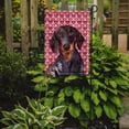 thumbnail image 2 of Carolines Treasures LH9133-FLAG-PARENT Dachshund Hearts Love and Valentines Day Portrait Flag  multicolor, 2 of 2