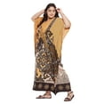 thumbnail image 4 of Caftans pour Femmes Longue Maxi Grande Taille Robe Caftans Manches 3/4 Robes pour Dames Filles en Ligne, 4 of 6