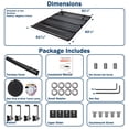 thumbnail image 4 of Spec-D Tuning Soft Roll-Up Tonneau Cover Compatible with 2016-2023 Toyota Tacoma double cab with 60", 5FT Short Bed, 4 of 7