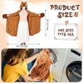 thumbnail image 2 of Capybara Wearable Blanket Hoodie - Capybara Gift Costume Adults Oversize Flannel Wrap Throw Gift for Mom Girlfriend Wife Birthday Female Black Women in History, 2 of 10