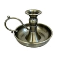 thumbnail image 3 of Vintage European Metal Candle Holder, Drip Tray Included Portable Candlestick, Stable Anti Oxidation Tabletop Decor For Wedding Dinner Bedroom Bathroom Indoor Holiday Anniversary Housewarming Gift, 3 of 9