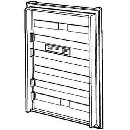 Black Right Hand Side Refrigerator Door