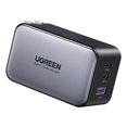 thumbnail image 1 of Linterna LED 10000 lúmenes, 5000 mAh USB recargable 26650 batería incluida, 85 modos de luz, zoom, largo tiempo de trabajo linterna táctica de mano para camping, senderismo, caza, emergencia, 1 of 6