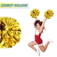 thumbnail image 3 of Pompones decorativos Lovecheer, 6 unidades, mango dorado de 35 cm, 3 of 5