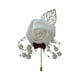 thumbnail image 1 of Broche Floral Advancent Ramillete Nostálgico Vintage Para Bodas Blanco Lechoso, 1 of 6