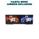 thumbnail image 5 of Consola Tablero Arcade Pandora con luz RGB bocinas integradas con 8000 Juegos, 5 of 6