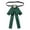 Dark Green, variant on Bow Tie Neck Scarf Dress Accessory Classic Solid Polyester for Girls Suits Business and Banquet