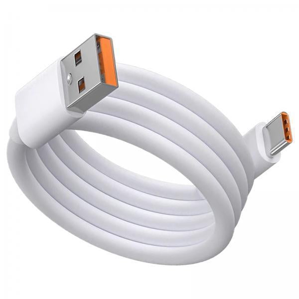 6x Cable de Carga Rápida de 66 W, Cable de Datos de Carga Rápida, Chip IC Inteligente , Línea de Datos 6A para Teléfono Inteligente, Hotel, 6 piezas