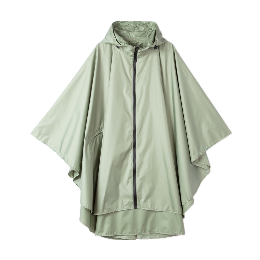 新品 ENFOLD Rain Poncho Coat TOM SHOO Multifunctional Raincoat with Hood Hiking Cycling