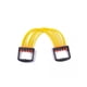 thumbnail image 1 of Expansor de pecho, banda estiradora de tracción, ejercitador muscular desmontable, equipo de fortalecimiento para practicar ejercicio de fuerza Accesorios para máquinas de ejercicios Amarillo Greeniant OD028525-01, 1 of 6