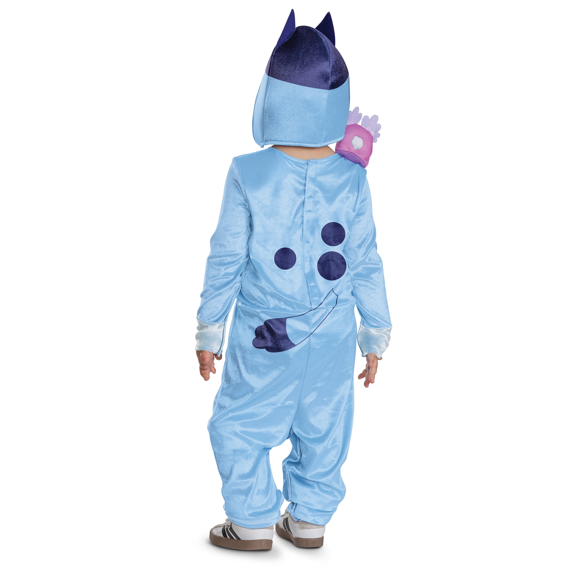 Bluey 'Bluey' Halloween Adaptive Costume for Children, Girls Size S (6/6X), by Disguise