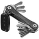 thumbnail image 1 of Llavero organizador KEY SMART Flex con capacidad para hasta 8 llaves, color negro, 1 of 6