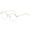 Gold, variant on 5.5 Inch Polygon Blue Light Blocking Glasses for Women Men, Vintage Octagon Square Non-Prescription Metal Eyeglasses, Blue Light Glasses for Women Men Vintage Octagonal Metal Gold Frame Glasses