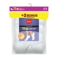 thumbnail image 2 of Hanes Womens' Cushioned Low Cut Athletic Socks, 10+2 bonus pack, 2 of 5