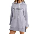 thumbnail image 3 of WILLBEST Vestidos Casuales Para Mujer 1 Sudadera Con Capucha Y Letras Estampadas Informales Para Mujer, 3 of 3