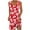 #071-Red, variant on Taylonsss Womens Summer Dress Sleeveless Strappy V Neck Flowy Casual Floral Print Beach Vacation Maxi Dress