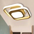 thumbnail image 4 of Luces techo nórdica para vestíbulo casa 2 anillos AC110-220V regulable, 4 of 9
