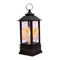 thumbnail image 2 of Vintage Style Decorative Lantern,Flame Effect LED Lantern,Christmas Portable Lanterns Candle Outdoor LED Lights,Christmas Lanterns Decorative Indoor Lanterns Decorative,Outdoor Hanging Lantern, 2 of 2