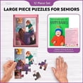 thumbnail image 5 of Assistex Dementia Puzzle 12 Large Pieces Jigsaw ? Build in Box Dementia Activity for Seniors ? Dementia Game for Elderly with Conversation Prompts ? Dementia Gift Alzheimer's Puzzle (Mother's Love), 5 of 6