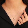 thumbnail image 4 of Jumpingount Collar inicial letra de cristal señoras gargantilla cadena circón colgante alfabeto niñas joyería novia regalo Y letra Type3 NO3 Jumpingount AP010076-04, 4 of 6