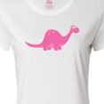 thumbnail image 4 of Inktastic Pink Dinosaur Women's T-Shirt, 4 of 5