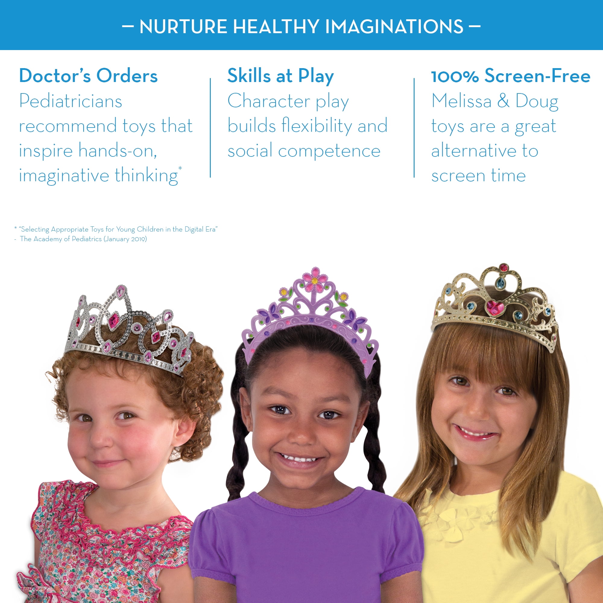melissa and doug crowns and gowns