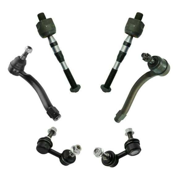 Front Sway Bar End Links Inner & Outer Tie Rod Kit for Infiniti M35 M45 New PSA64551