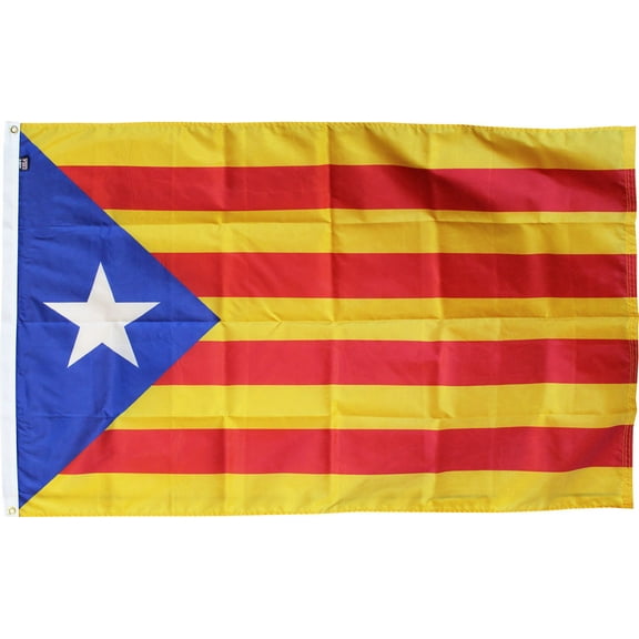 Catalonia Independence - 3'x5' Nylon Flag (Estelada)