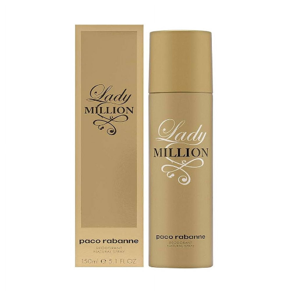 Lady Million by Paco Rabanne 5.1 oz Deodorant Spray for Women