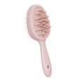thumbnail image 3 of Cepillo de de cuero cabelludo Cepillo de desenredo suave cabello portátil compacto mango largo peine en trabado para salón viajar mujer chicas naranja, 3 of 8