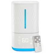 Miko Humidifier  Cool & Warm Mist, Ultrasonic, Water Filter, Essential Oils, Smart Remote Control