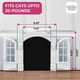 thumbnail image 4 of French Cat Door, Stylish No-Flap Cat Door Interior Door for Average-Sized Cats Up To 20 Lbs, Easy DIY Setup Pet Door, 4 of 5