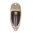 thumbnail image 2 of Guitar Input Output Jack Socket Plate Boat Style 6.35mm 1/4 Inch Input Jack Electric Guitar Replacement Parts, 2 of 8