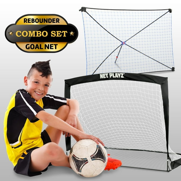 Soccer Goal Rebound Net for Backyard Football Soccer Gifts for Age 3 4 5 6 7 8 9 10 11 12 13