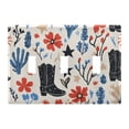 thumbnail image 2 of Dailycode Light Switch Plate Covers 2 Gang Wall Plate Plastics Outlet Covers for Kitchen Home Office Decor Cowboy Boots Cactus Flower, 2 of 8