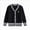 A72-Black, variant on Toddler Boys V-Neck Button-Up Cardigan Sweater, Contrast Hem Knit Coat, School Casual Outwear 3-4 Years
