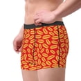 thumbnail image 4 of Fotbe A Big Hot Dog Men’s Total Support Pouch Boxer Briefs, X-Temp Cooling, Moisture-Wicking Underwear, Regular, Long-leg and Trunk-XX-Large, 4 of 9